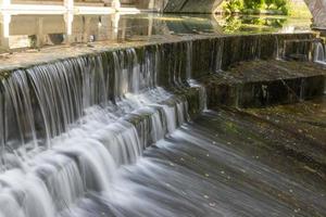 Waterfalls outside the city of Bevagna photo