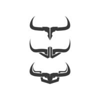 toro cabeza de búfalo vaca cabeza de animal mascota diseño de logotipo vector para deporte cuerno búfalo animal mamíferos cabeza logo salvaje matador