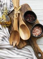 utensilios de cocina antiguos foto