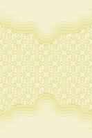 Yellow ethnic seamless pattern template vector