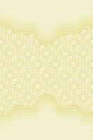 Yellow ethnic seamless pattern template vector