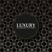 luxury dark seamless pattern background vector