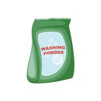 washing powder bag vector