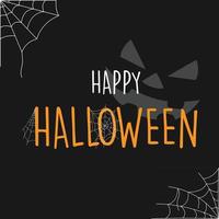 happy halloween background vector