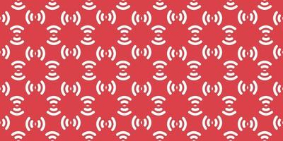 Seamless abstract curve pattern Vector illustration