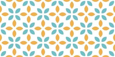 Seamless abstract leaves pattern Vector illustration