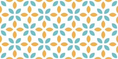 Seamless abstract leaves pattern Vector illustration