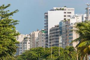 edificios del barrio de copacabana en rio de janeiro. foto
