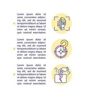 Fundraising complaint concept line icons with text. PPT page vector template with copy space. Brochure, magazine, newsletter design element. Funds sharing linear illustrations on white