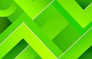 Modern Geometric Green Background vector