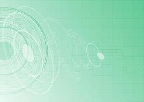 Abstract technology background. A piece of HUD circle. Grid texture vector