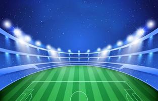 Soccer Stadium Background vector