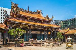 templo de lungshan de manka, construido en taipei en 1738, taiwán foto