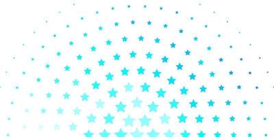 Light BLUE vector layout with bright stars.