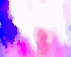 Pink Watercolor Background Wash vector