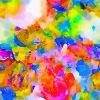 Funky Watercolor Texture Art vector