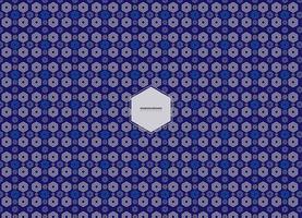 seamless hexagon background design vector