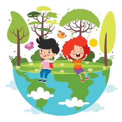 Concept Of Mother Earth Day