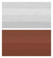 Wooden background. Natural wood material in brown and white colors. Vecrtor set illustration vector