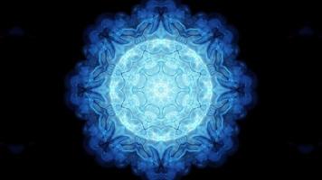 Kaleidoscopic forms mix and merge - Loop video