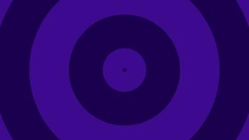 vidéo de fond de mouvement de cercles violets en croissance