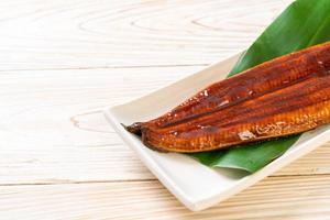 Grilled eel or grilled unagi with sauce - Kabayaki - Japanese food photo