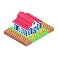 Ranch and  Ware House vector