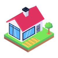 Country Side House vector