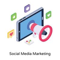 Social Media Marketing vector