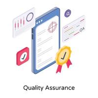 Quality Assurance Checking vector