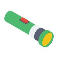 Pocket Torch Light vector