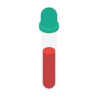 Lab Test Tubes vector