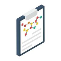 tabla de quimica organica vector