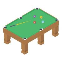 Billiard Pool Table vector