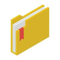 Folder Document Concepts vector