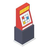 Arcade  Machine Concepts vector