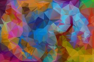 polygonal background design vector