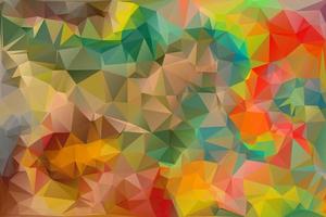 polygonal background design vector