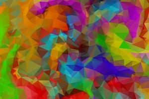 Triangular Polygon Pattern. Low Poly Background vector