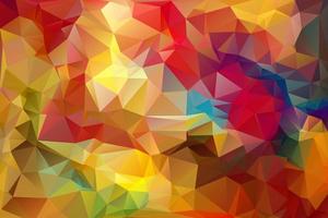 polygonal background design vector