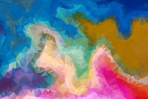 Low Poly Geometric Background vector