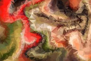 Geometric Rumpled Triangular Low Poly vector