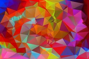 low poly background vector