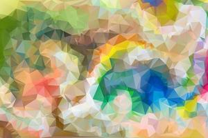 Polygonal Mosaic Background, Low Poly vector