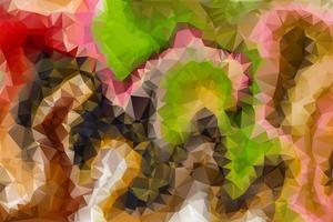 Polygonal Mosaic Background, Low Poly vector