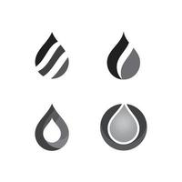 water drop Logo vector