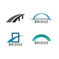 Bridge Logo Template vector