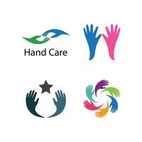 Hand Care Logo vector