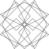 Black and white hypnotic background. Vector Illustration.