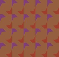 Colored Hypnotic Background Seamless Pattern. vector